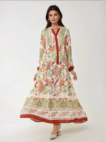 Hiccup - Vestido em vermelho: frente