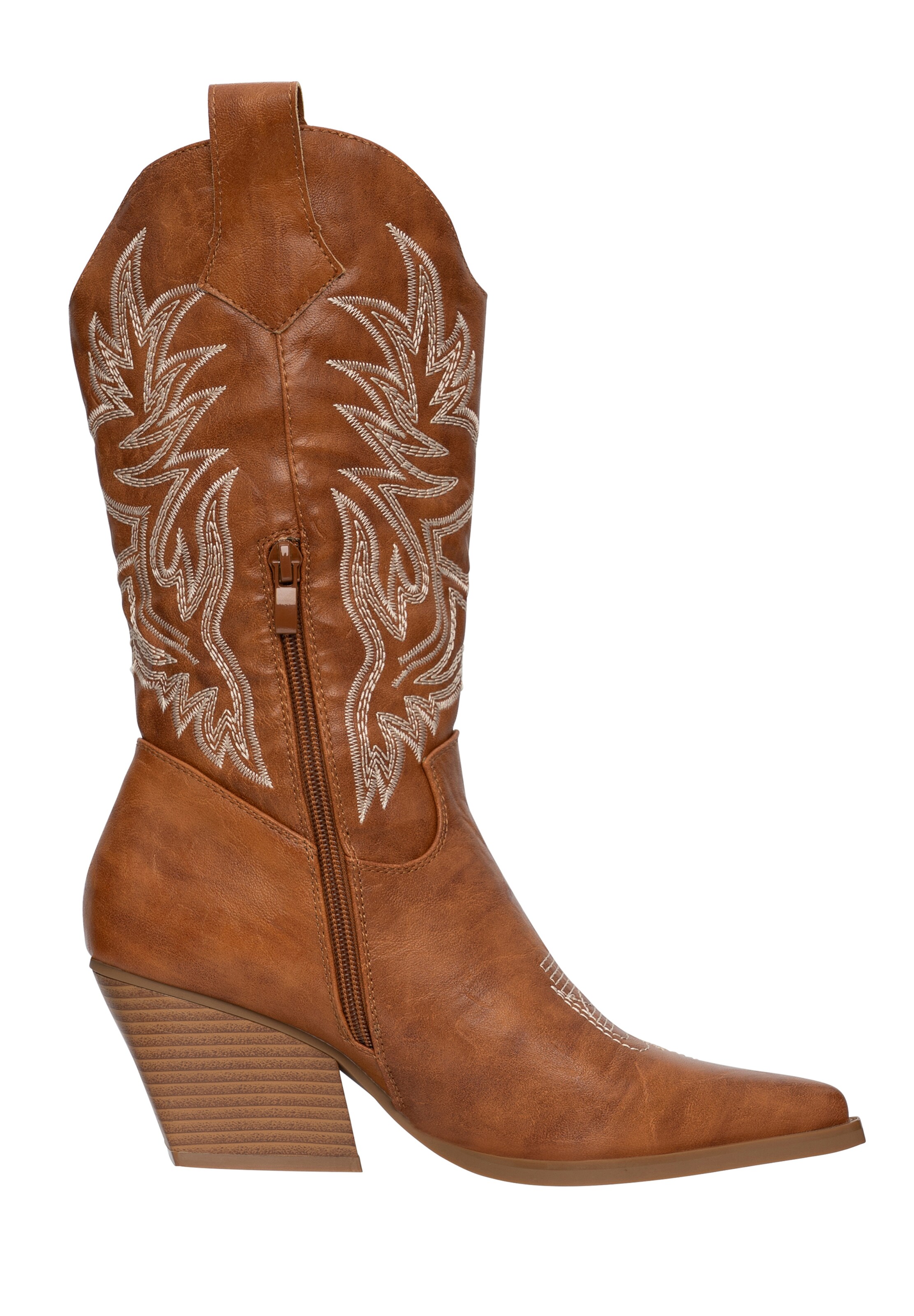 Salinyang Comwboystøvler i brun