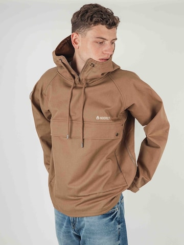 NOORLYS Between-Seasons Parka 'BRÄÄD' in Blue: front