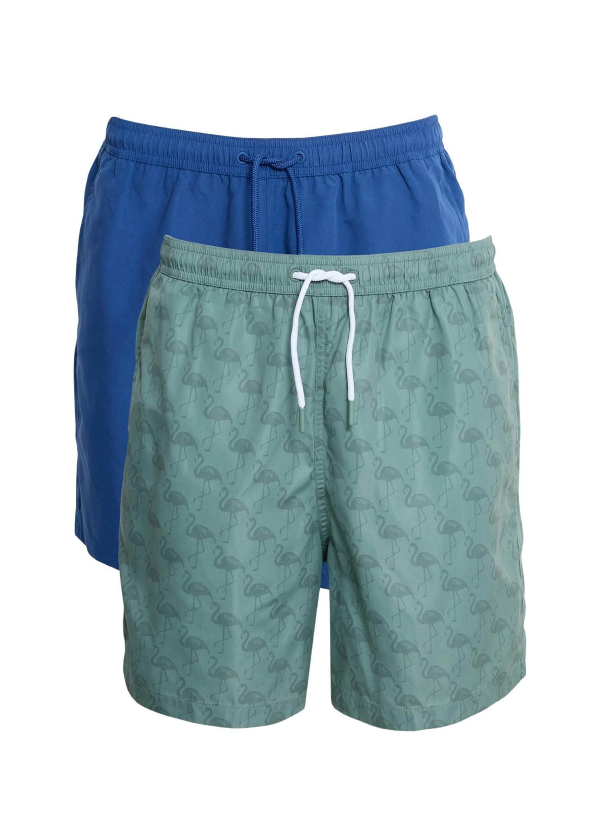 Pantaloncini da bagno di Marks & Spencer in blu: frontale