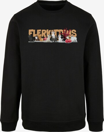 ABSOLUTE CULT Sweatshirt 'The Marvels - Flerkittens Group' in Schwarz: predná strana