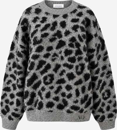 VERSTIQUE Pullover in XS in grau / schwarz, Produktansicht