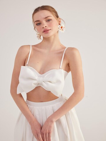 HOLLY LOLLY Top – bílá