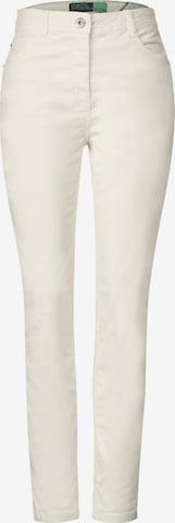 CECIL Skinny Pants in Beige: front