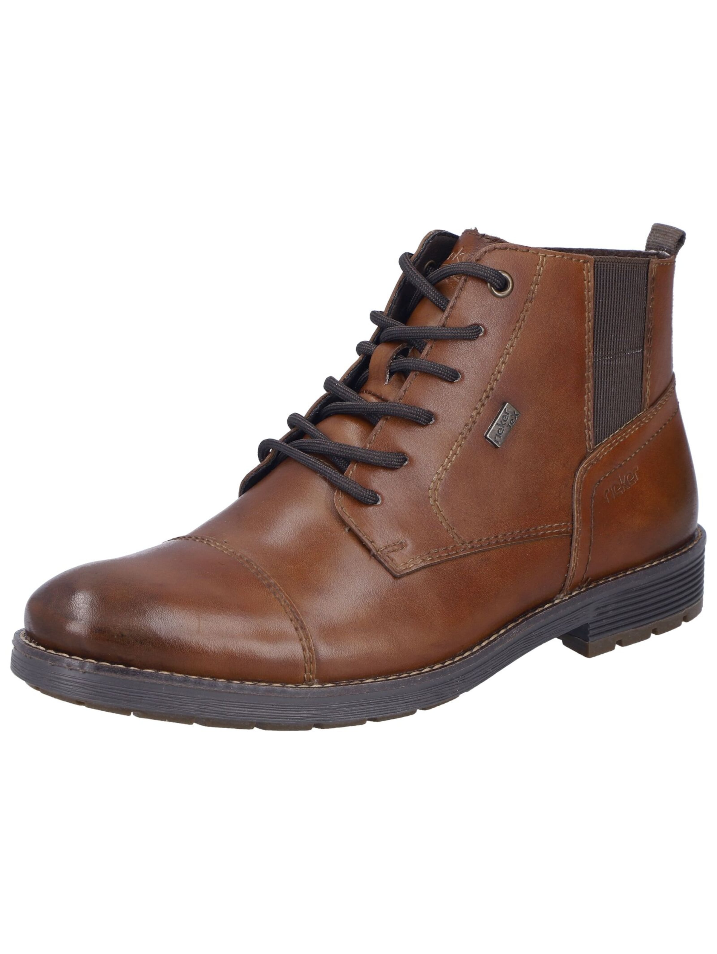 Rieker Veterboots in Bruin: voorkant
