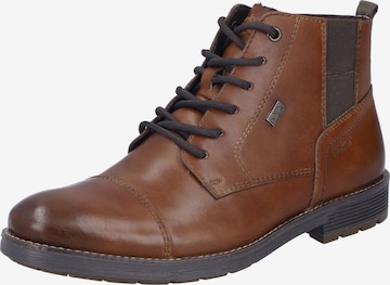 Rieker Lace-up boots in Brown: front