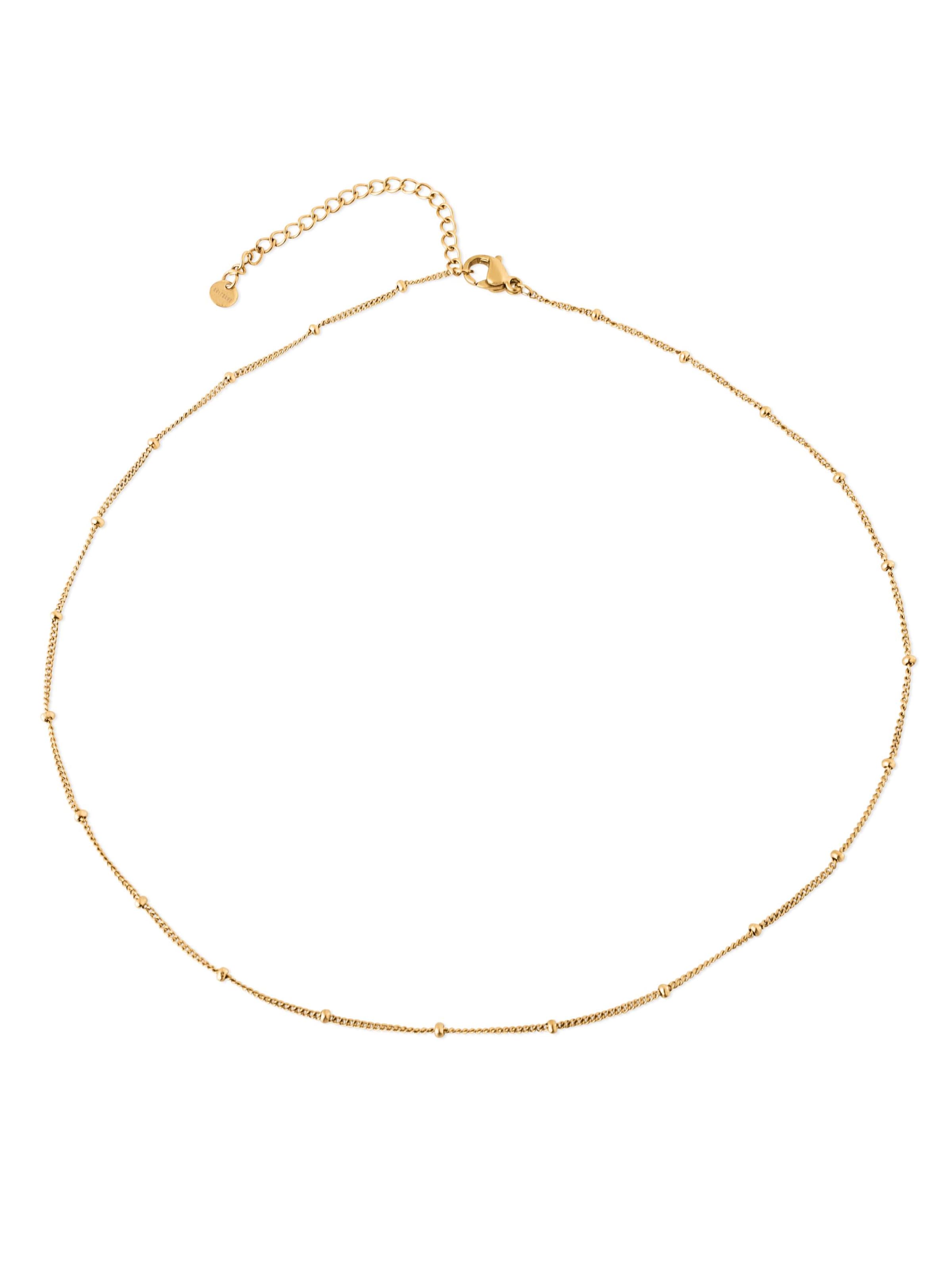 Akitsune Necklace 'Bliss' in Gold: front