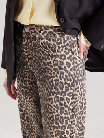 VILA Loosefit Jeans 'VIChia' in Beige