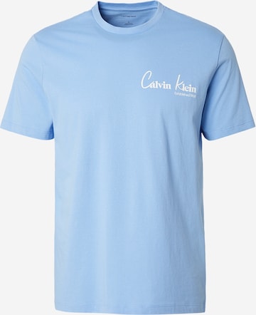 Calvin Klein Jeans T-Shirt '30S' in Blau: Vorderseite