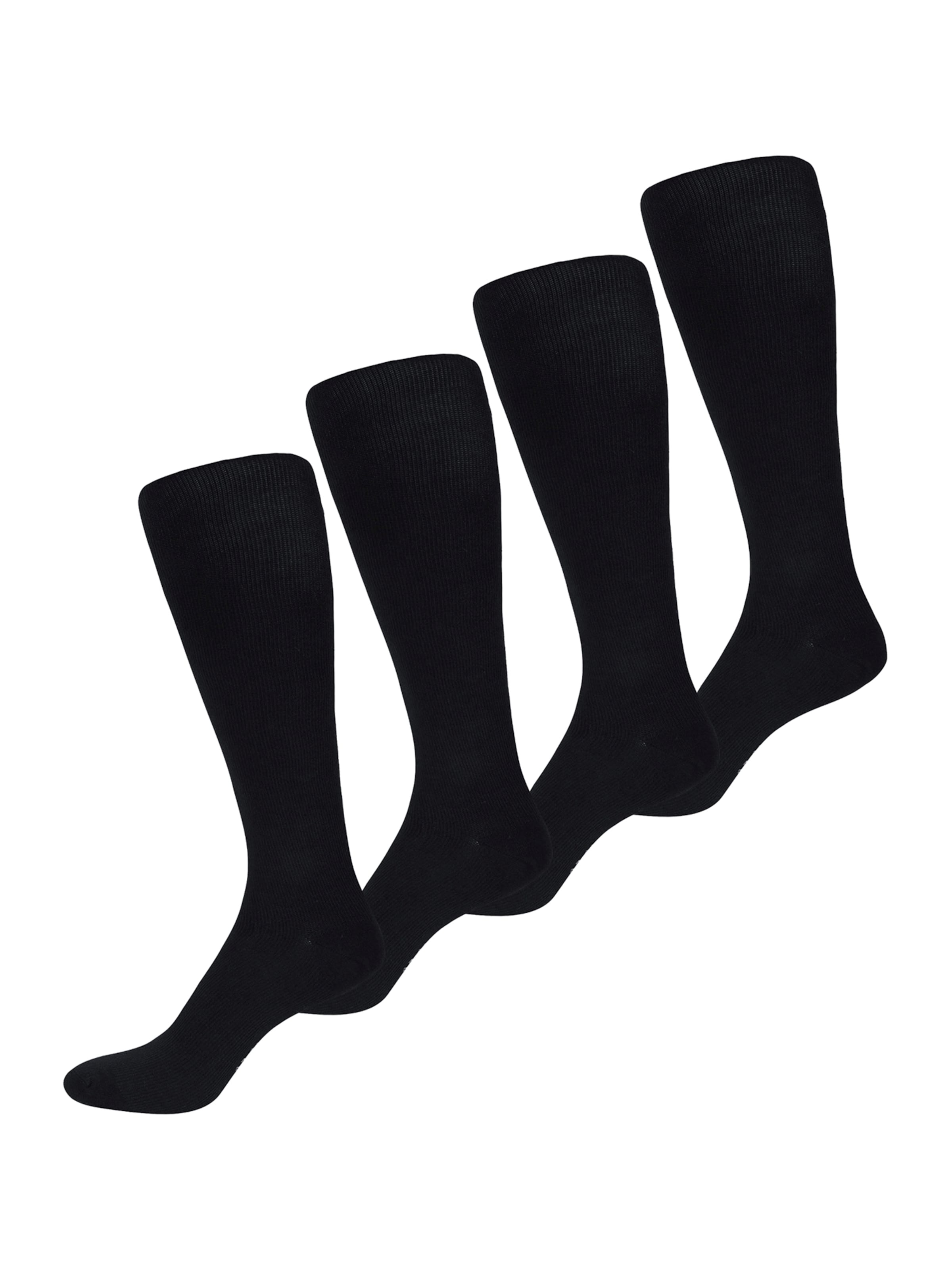 Nur Der Knee socks 'Fit & Vital' in Black: front