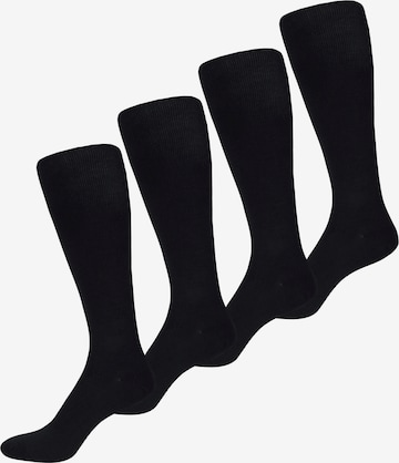 Nur Der Knee High Socks 'Fit & Vital' in Black: front