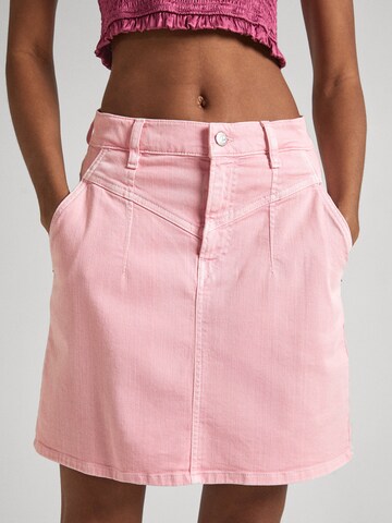 Pepe Jeans - Saia em rosa