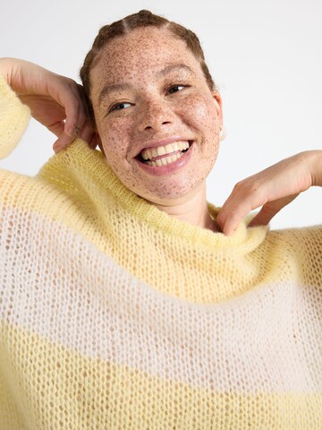 Lindex Pullover 'Serina' in Gelb