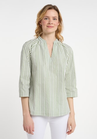 DreiMaster Maritim Tunic in Green: front