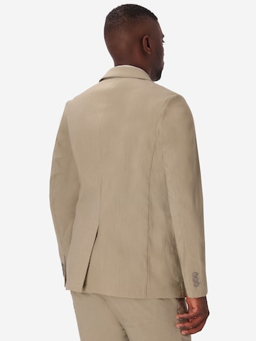 Distretto12 - Ajuste regular Chaqueta tipo saco para negocios 'Ginseng' en verde