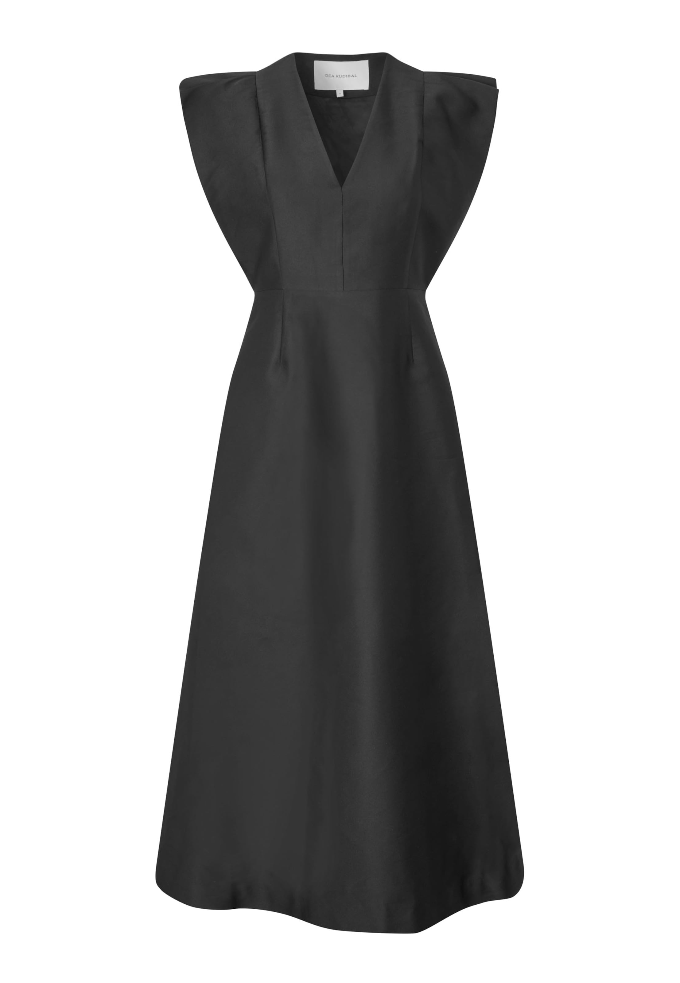 Abito di Dea Kudibal in nero: frontale