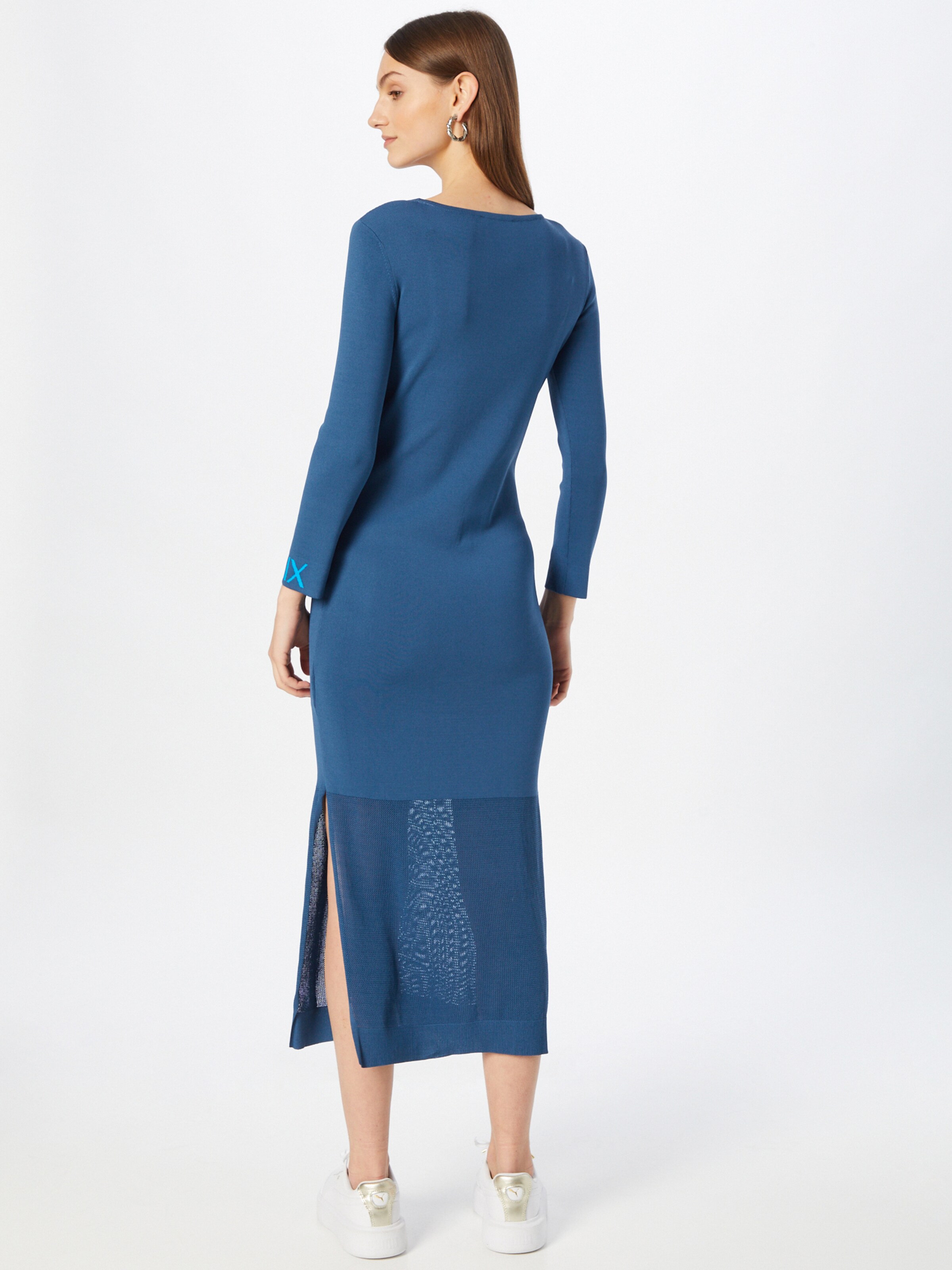 Frauen Kleider ARMANI EXCHANGE Kleid in Blau - VW87777