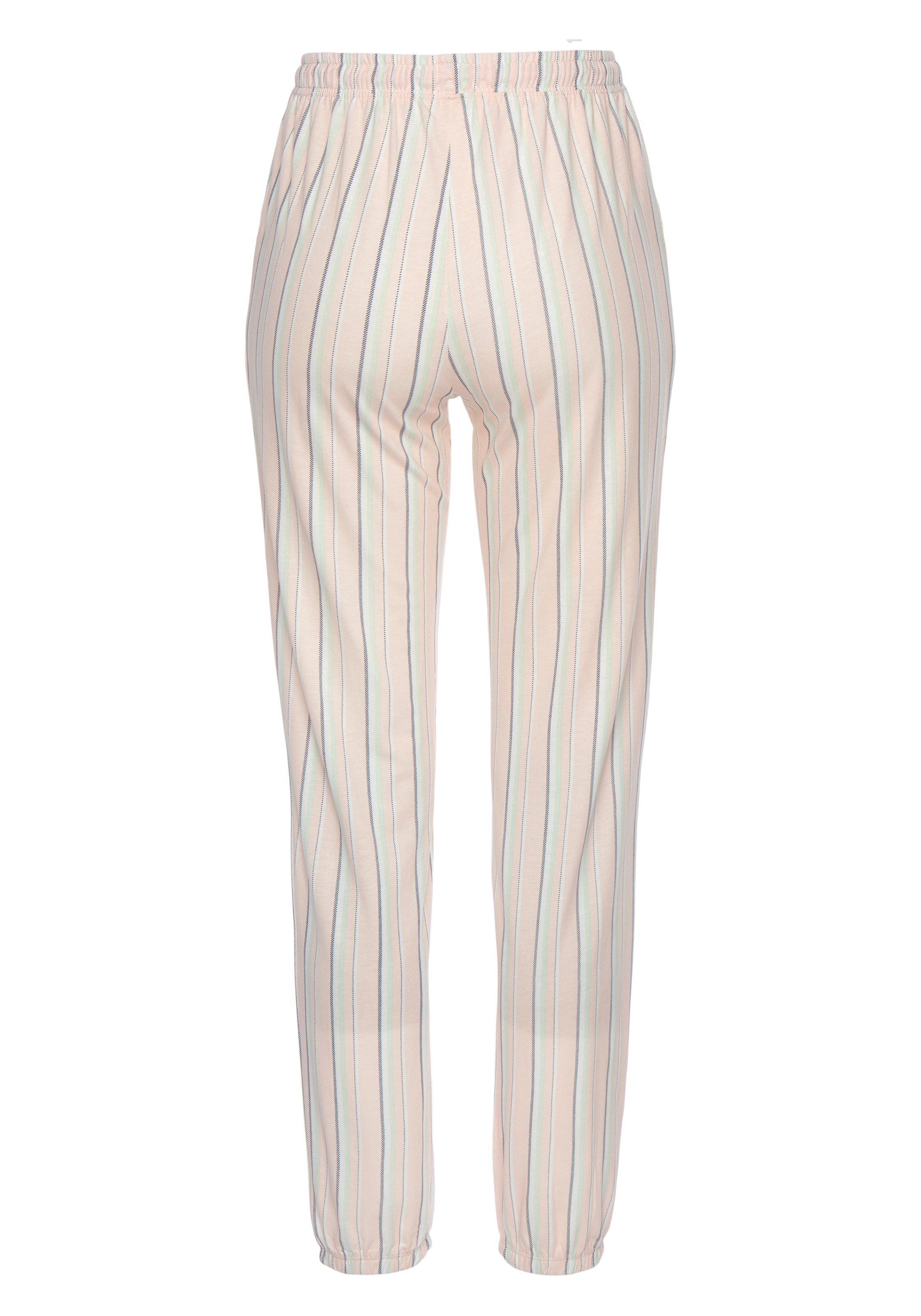 rožinė s.Oliver Standartinis Pižaminės kelnės: galas