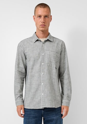 Fit confort Chemise QS en vert : devant