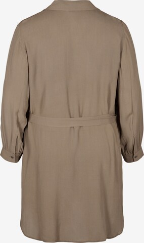 Zizzi Tunic 'XMAISY' in Brown