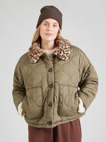 Noisy May Curve - Chaqueta de entretiempo 'NMHOLLY' en verde: frente