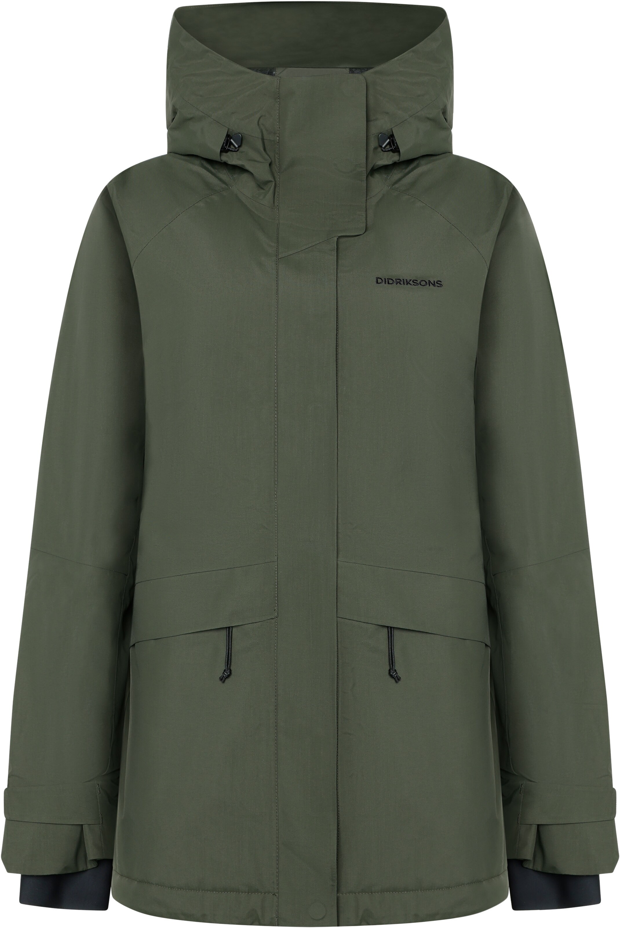 Veste outdoor 'ESSA' Didriksons en vert : devant