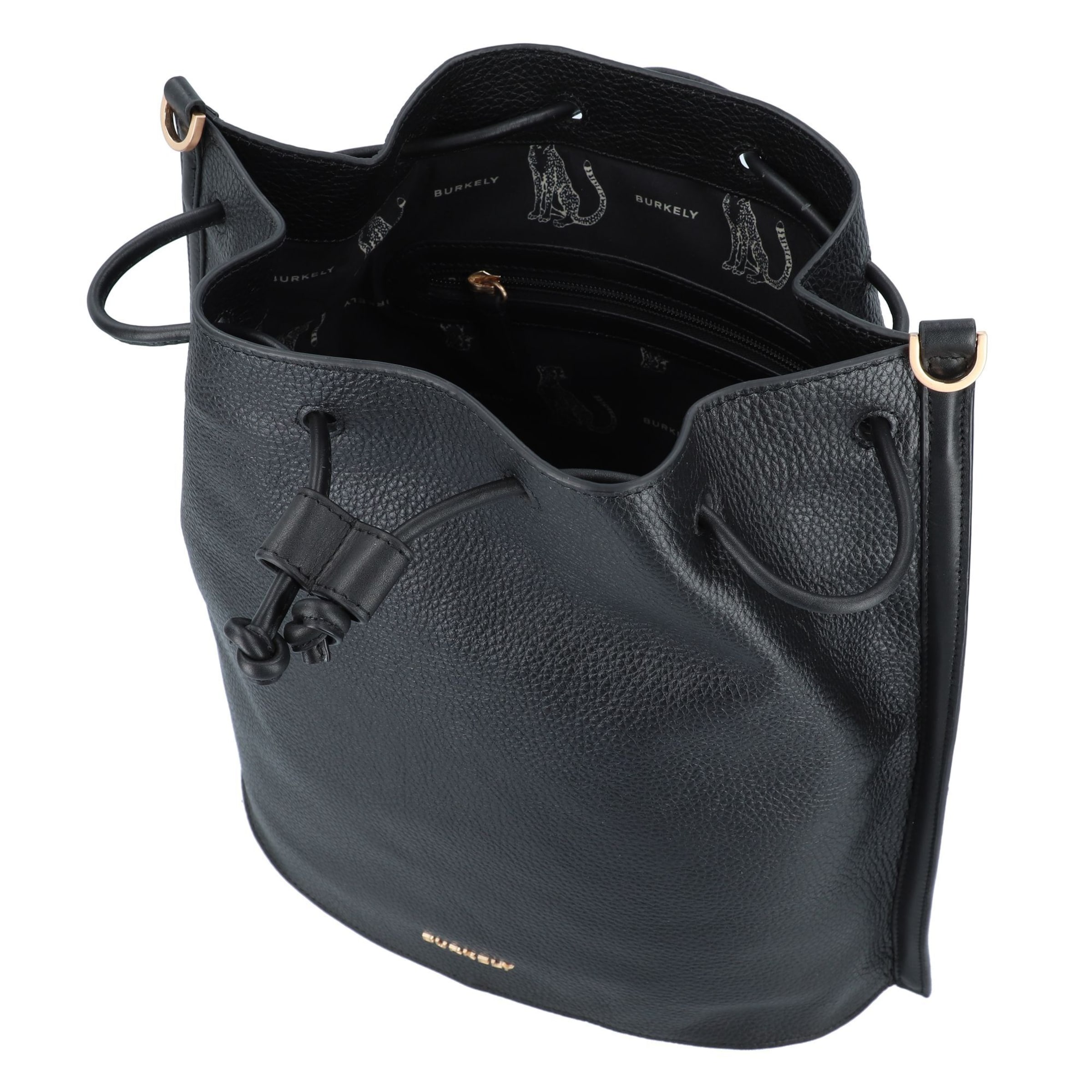 Burkely Beuteltasche in Schwarz