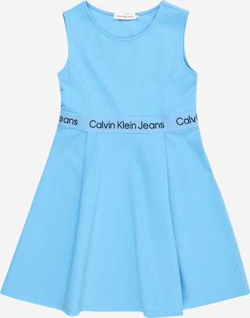 Calvin Klein Jeans Рокля в синьо: отпред