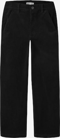 NAME IT - regular Pantalón en negro: frente