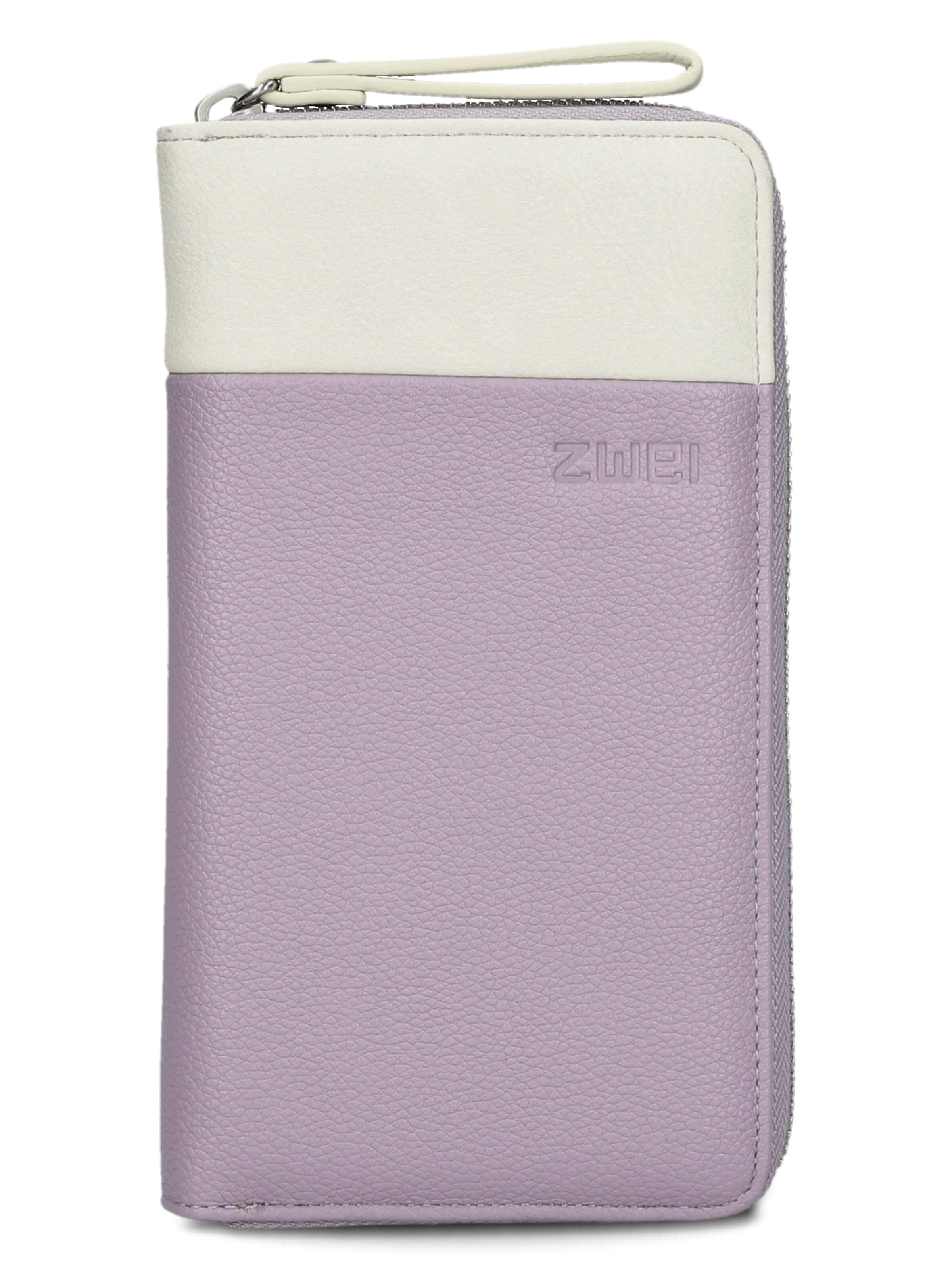 ZWEI Wallet 'EVA' in Purple: front