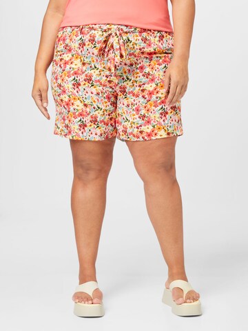 ONLY Curve Regular Shorts 'FREDERIKKE' in Orange: predná strana