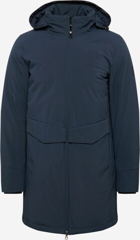 Matinique Between-Season Jacket in Blue: front