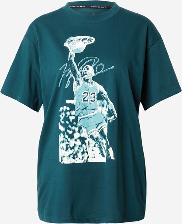 T-shirt Jordan en vert : devant