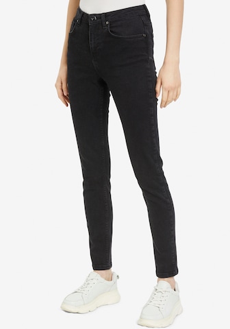 TAMARIS Skinny Jeans in Schwarz: predná strana