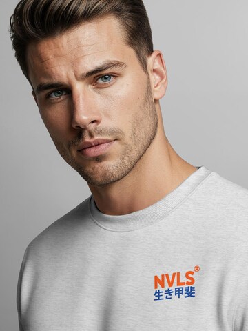 Neverless Sweatshirt 'Okinawa' in Grau