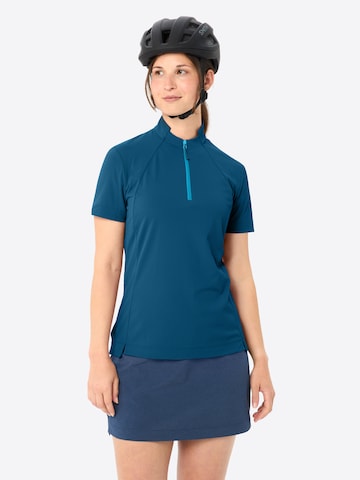 VAUDE T-Shirt 'W Adlux HZ' in Blau