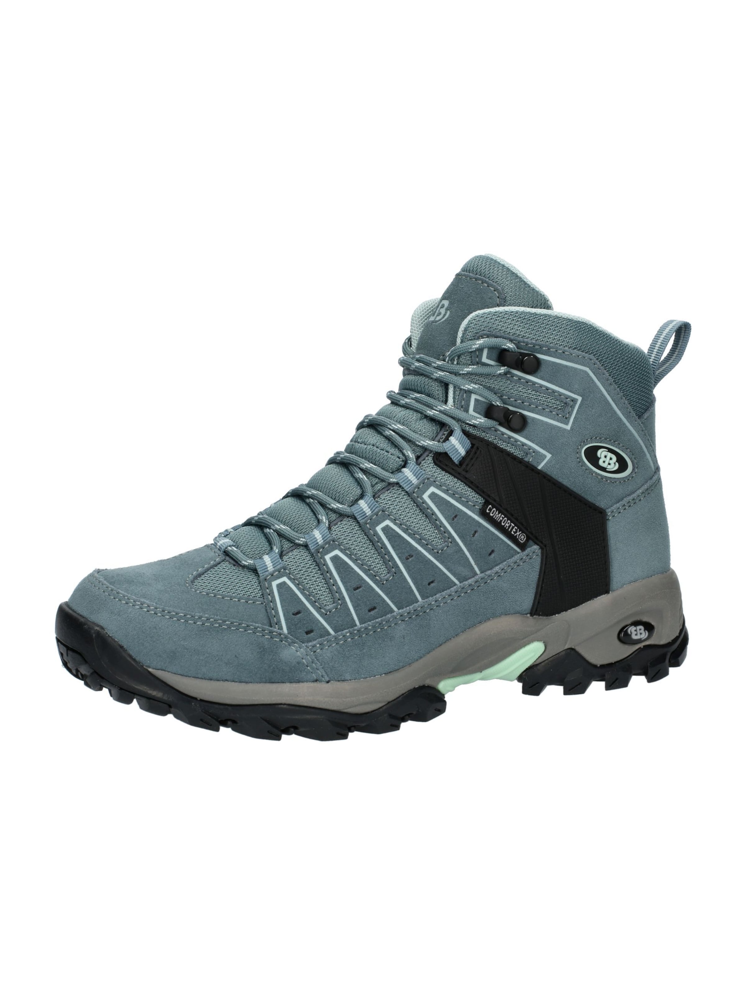 Brütting Boots ' Mount Pinos ' in Blau: Vorderseite