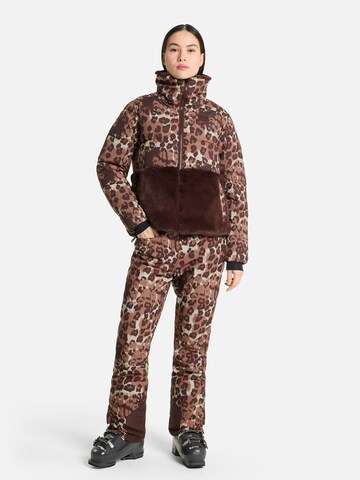 ZIENER Outdoor Jacket 'TAYLIE ' in Brown