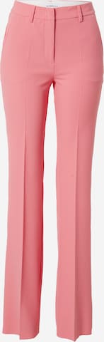 Marella Boot cut Pleated Pants 'MORENA' in Pink: front