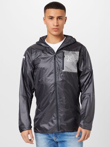 Haglöfs Athletic Jacket in Grey: front