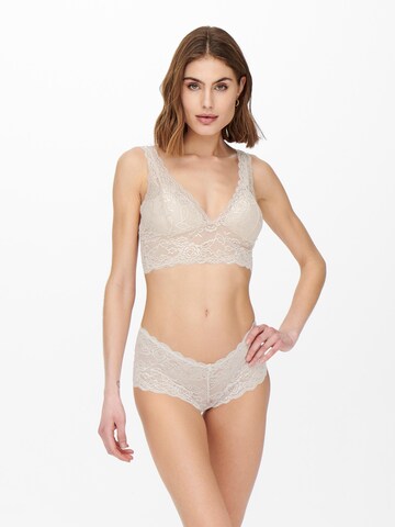 ONLY Triangen Behå 'ONLChloe' i beige: framsida