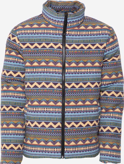 Night Addict Between-season jacket in Beige / Smoke blue / Brown / Light yellow / Blackberry, Item view