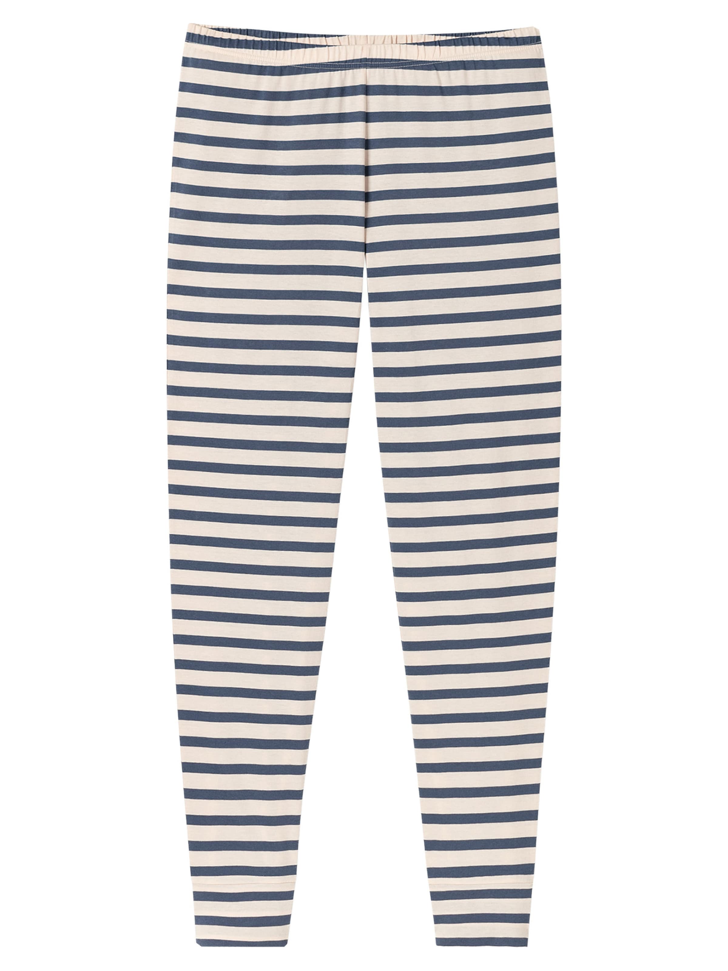 SCHIESSER Pajama ' Casual Essentials ' in Blue