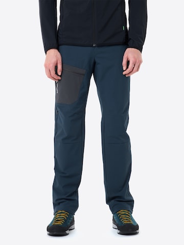 VAUDE Regular Outdoor trousers 'Badile III' in Blue