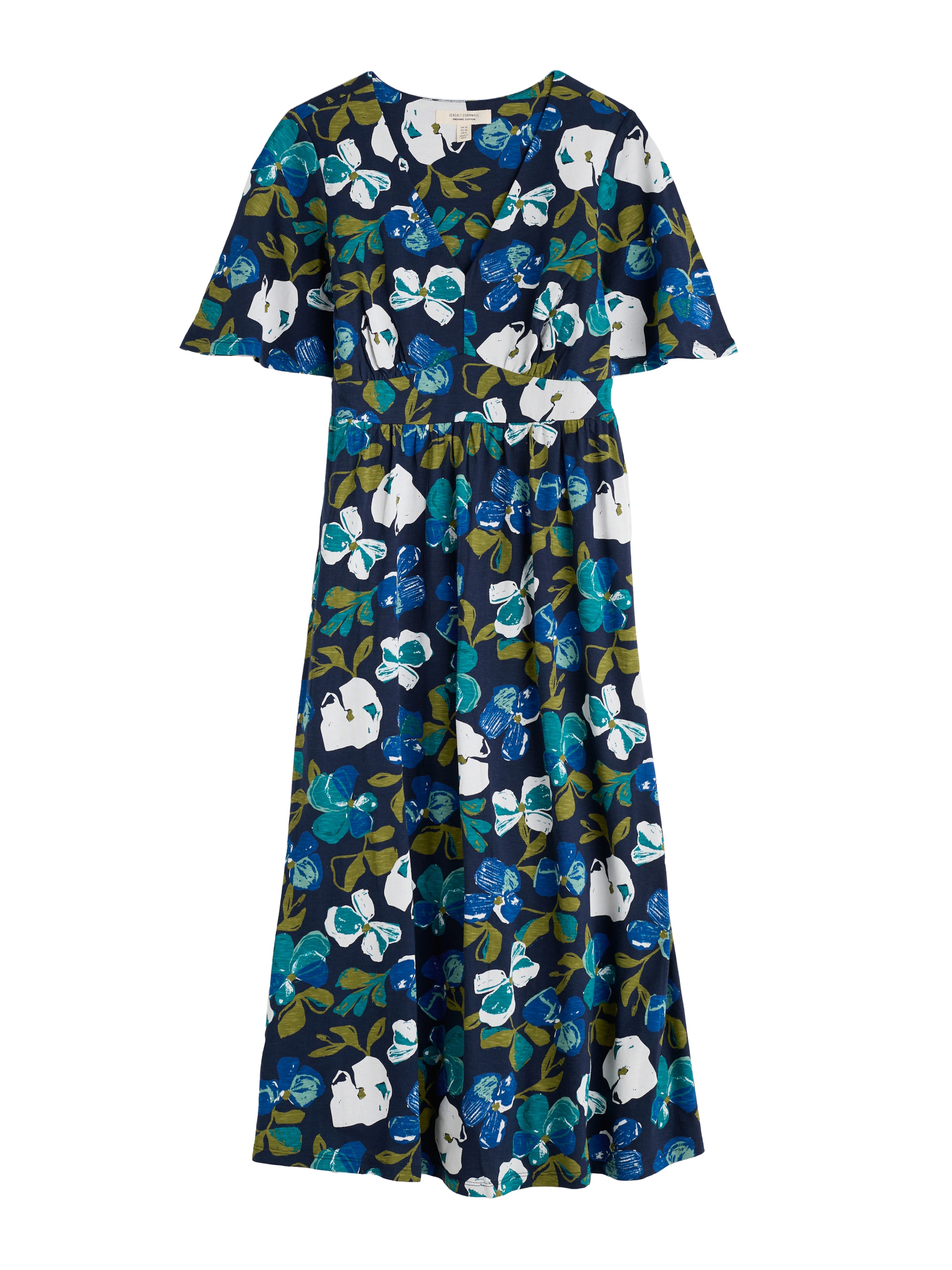 Seasalt Cornwall Mekko 'Chateaux' värissä sininen: etupuoli