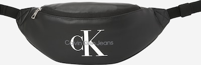 Calvin Klein Jeans Bolsa de cintura em cinzento / preto / branco, Vista do produto