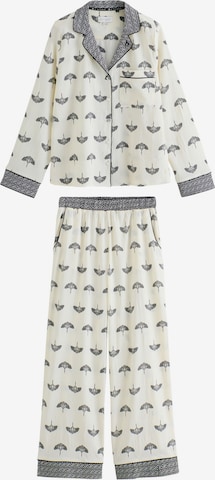 B by Ted Baker Pyjama värissä valkoinen: etupuoli