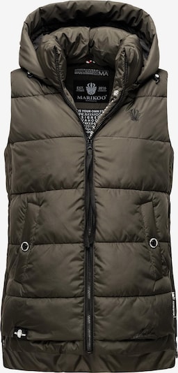 MARIKOO Weste 'Zarinaa' in anthrazit, Produktansicht