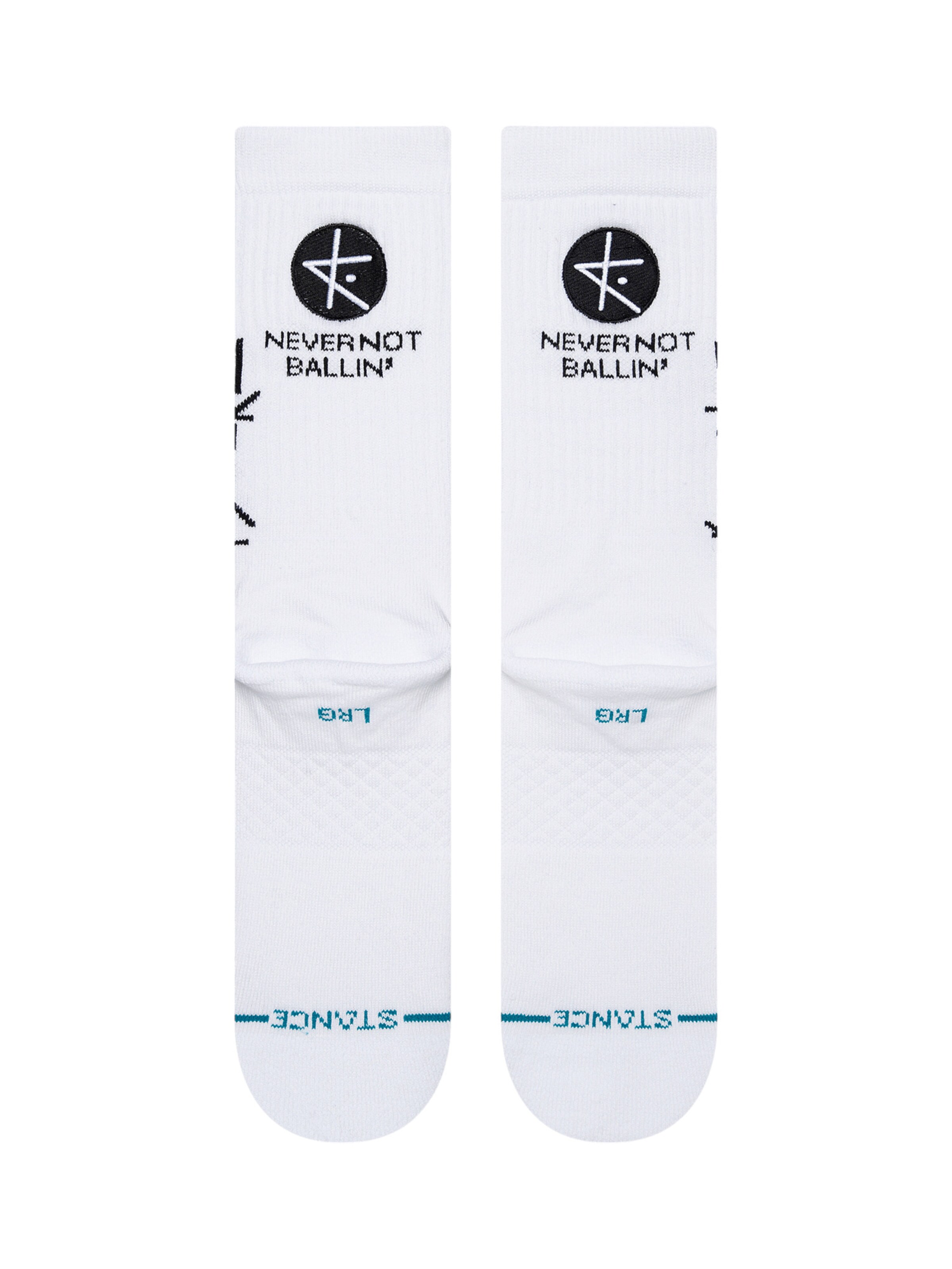 Stance Athletic Socks in White
