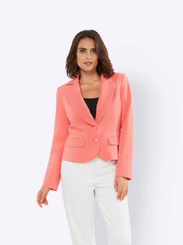 Blazer heine en rose : devant